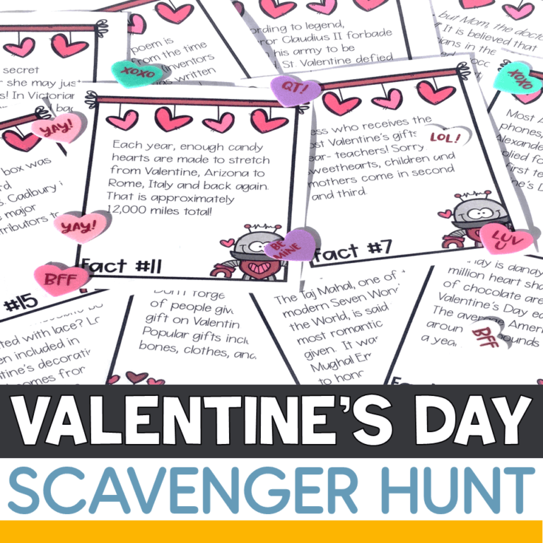 Classroom Scavenger Hunts: An Engaging Way to Practice Skills ...