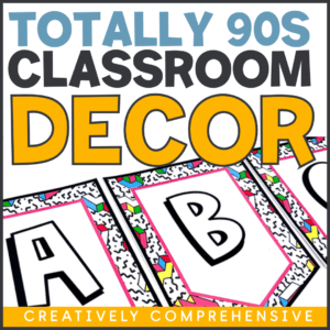 90s Classroom Decor
