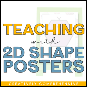 Teaching with 2D Shape Poster