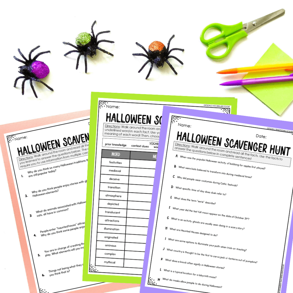 How to Use a Classroom Scavenger Hunt to Keep Students Engaged on ...