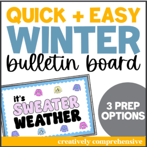 Winter Bulletin Board