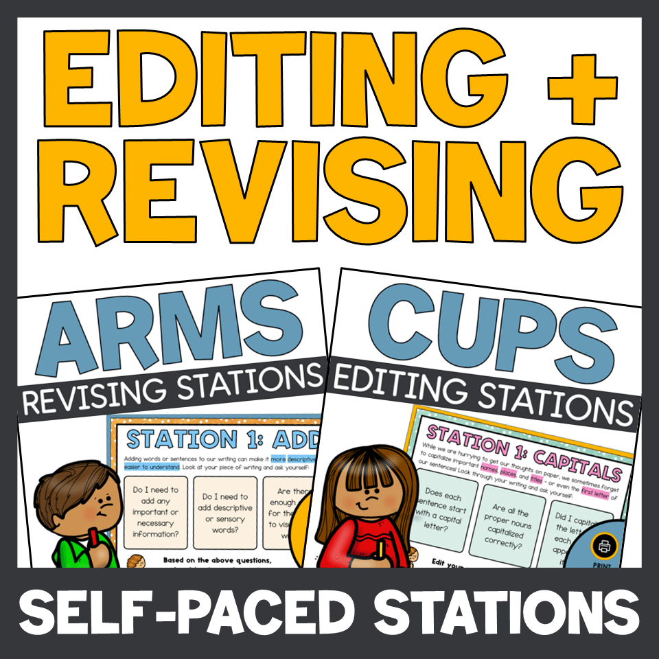 revising and editing stations