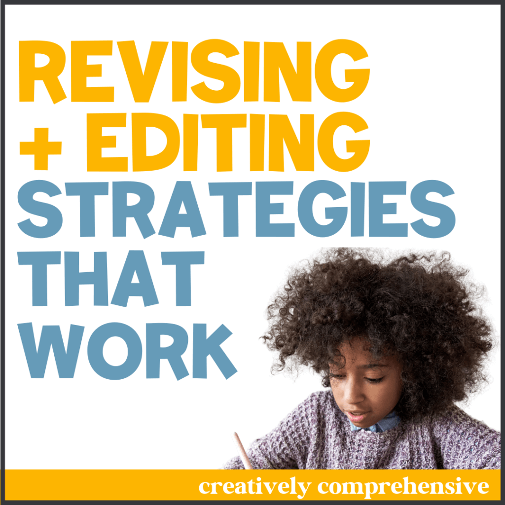 revising and editing