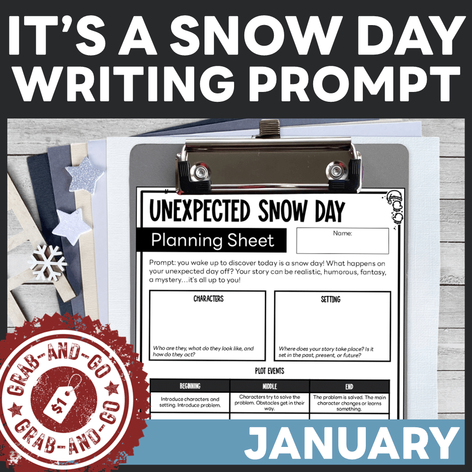 Snow Day Writing Prompt