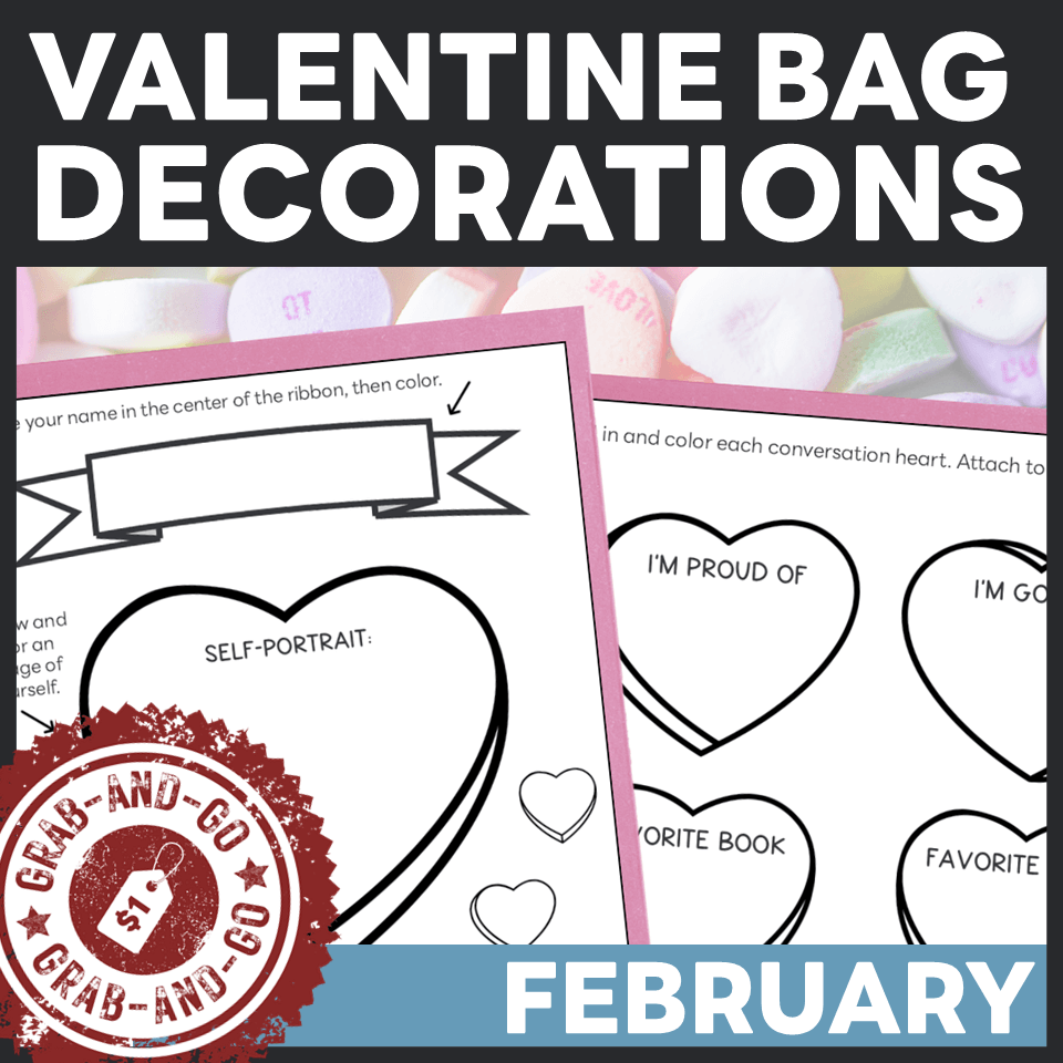 Valentine Bag Decorations
