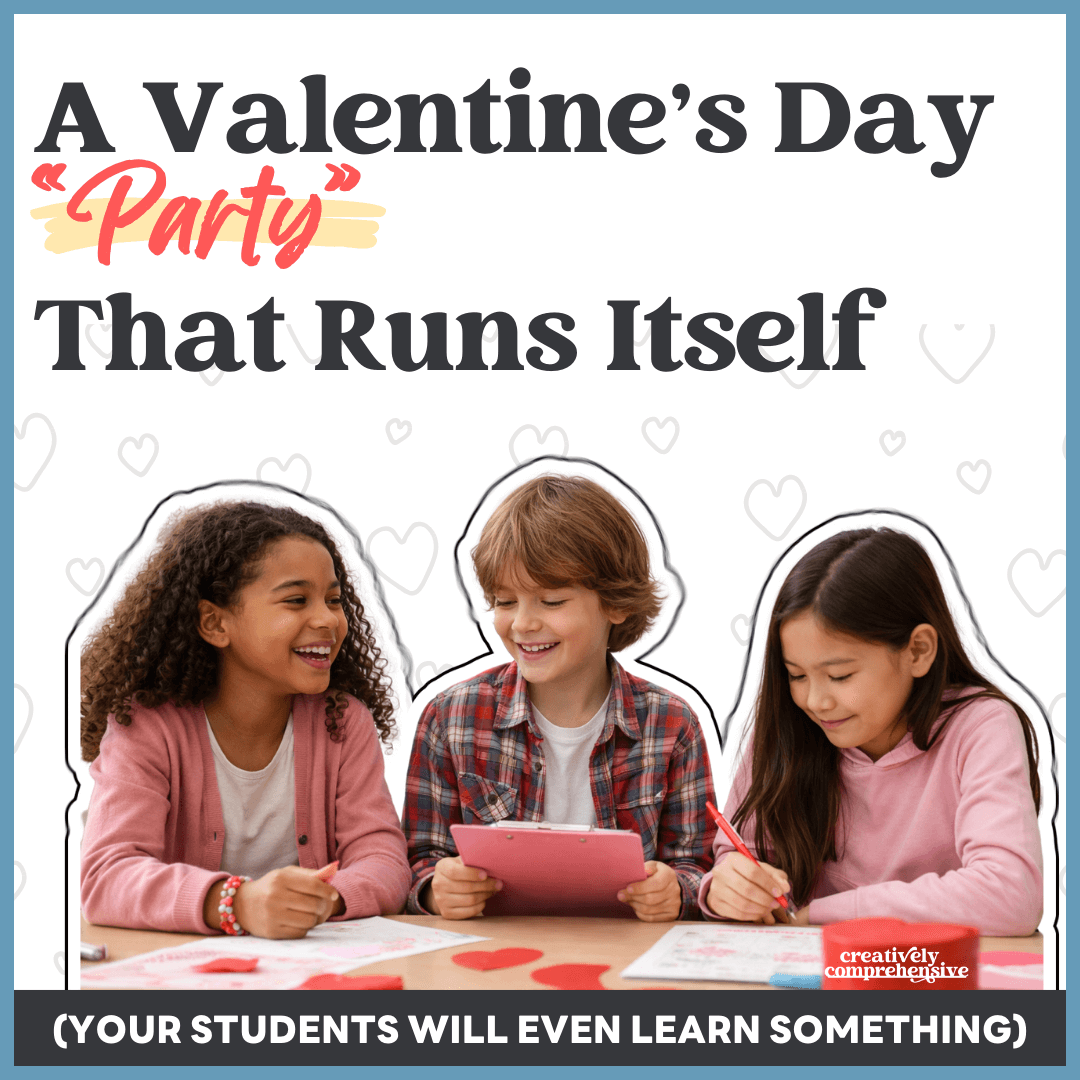Valentines Day Party for Upper Elementary