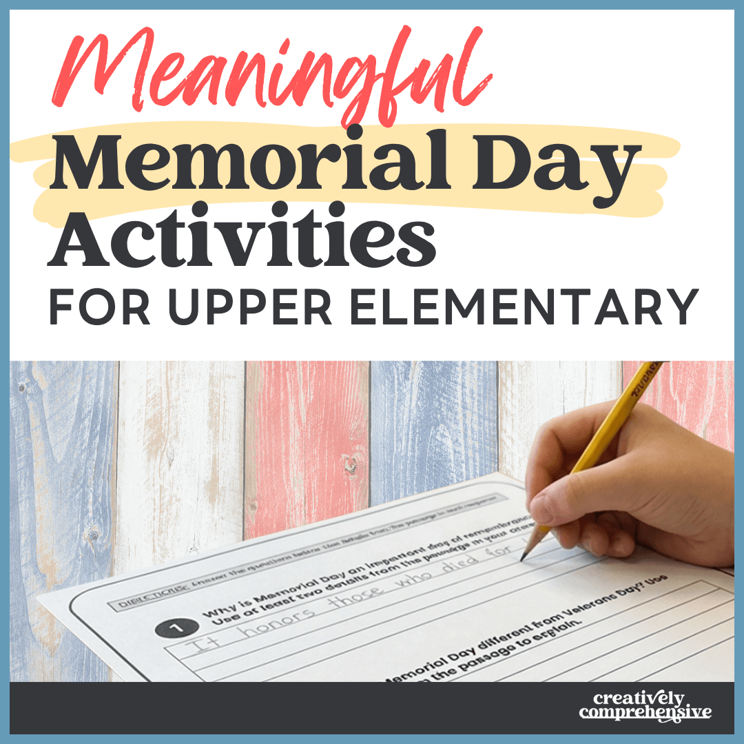 Meaningful Memorial Day Activities for Upper Elementary (1)