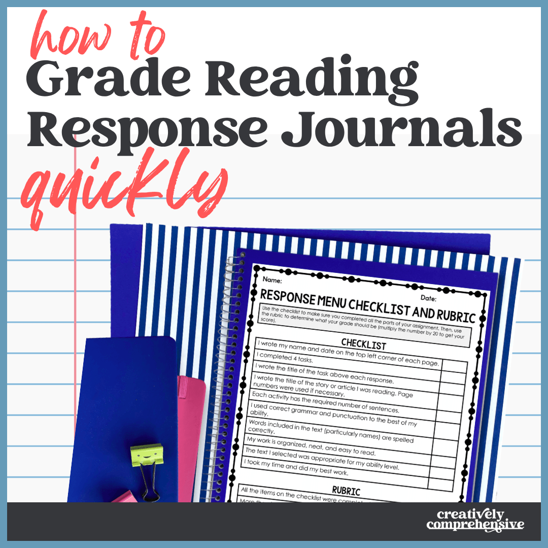 How to Grade Reading Response Journals