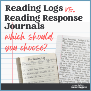 Reading Logs vs Reading Response Journals