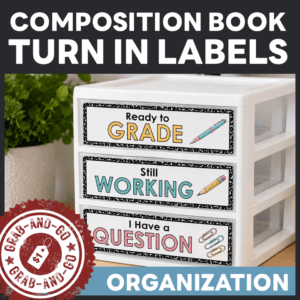 Turn in Bin Labels